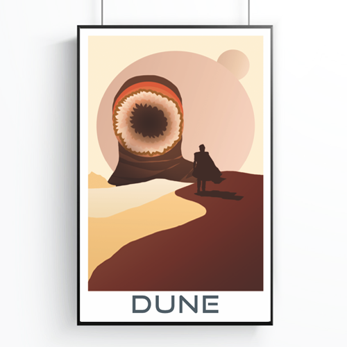 dune art poster