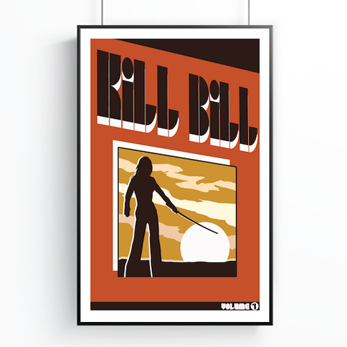 Kill Bill Art Poster